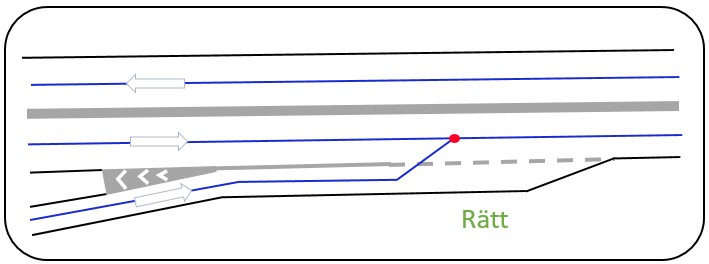 Reference line for long entry ramp - Figure 5