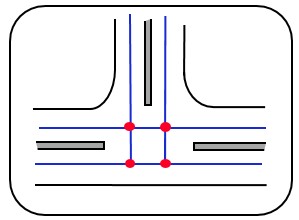T-Junction with Separate Roadways - Figure 20